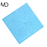 Gabarit de Stylo 3D Bleu